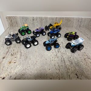Hot Wheels Monster Trucks Lot of 9